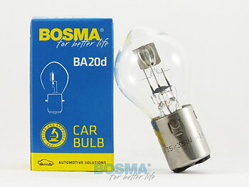 Glühbirne Bosma BA20D 6V 35/35W