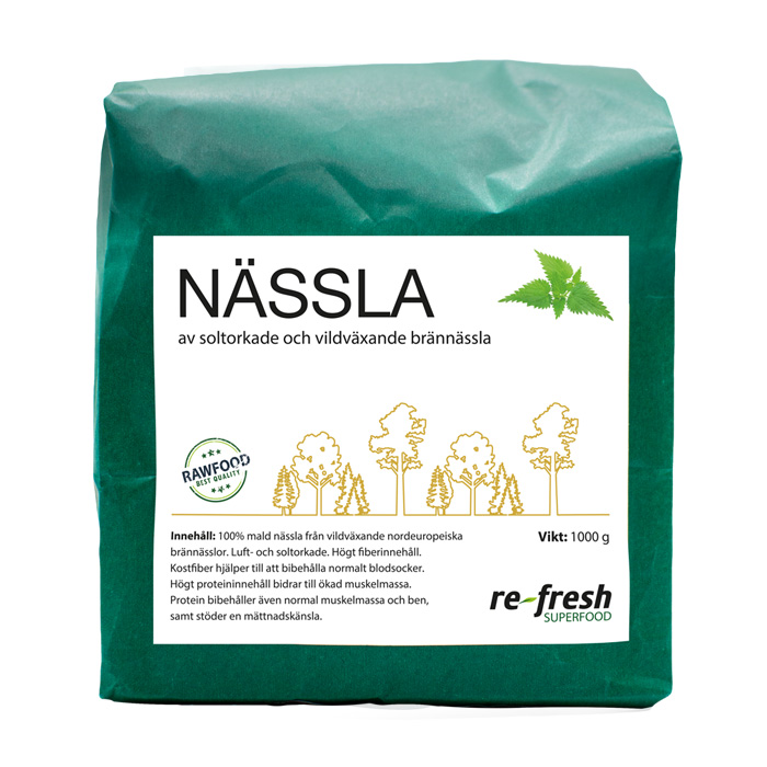 Nässla 1kg - Re-fresh Superfood
