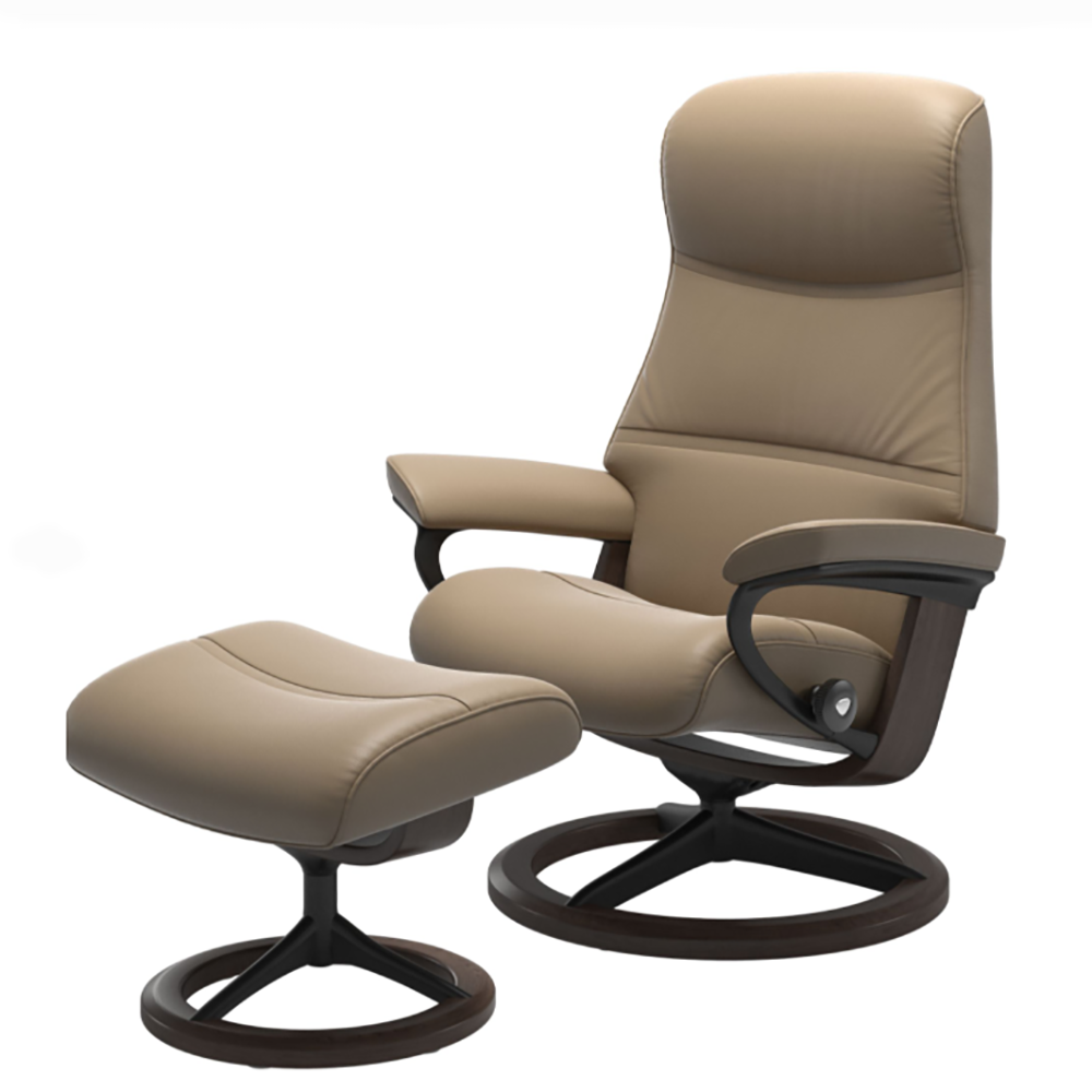Philip Armchair + Footstool - Signature Base (several choices) - Stressless®