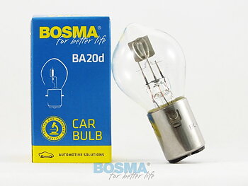 Glühbirne Bosma BA20D 6V 25/25W