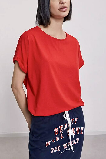 OttodÁme - Cotton T-Shirt Red