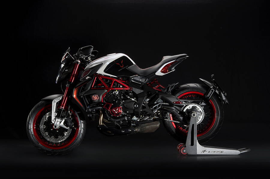MV Agusta Depåstöd bak - 3