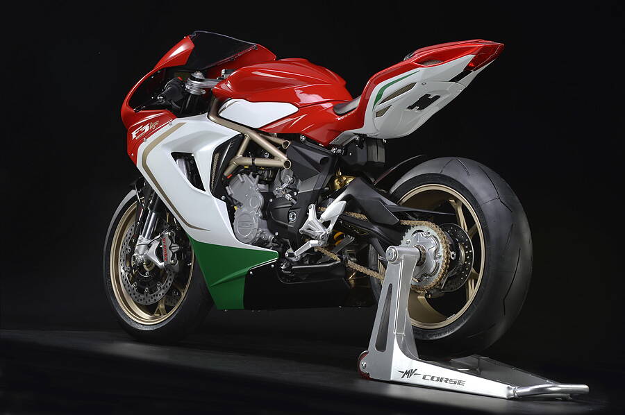 MV Agusta Depåstöd bak