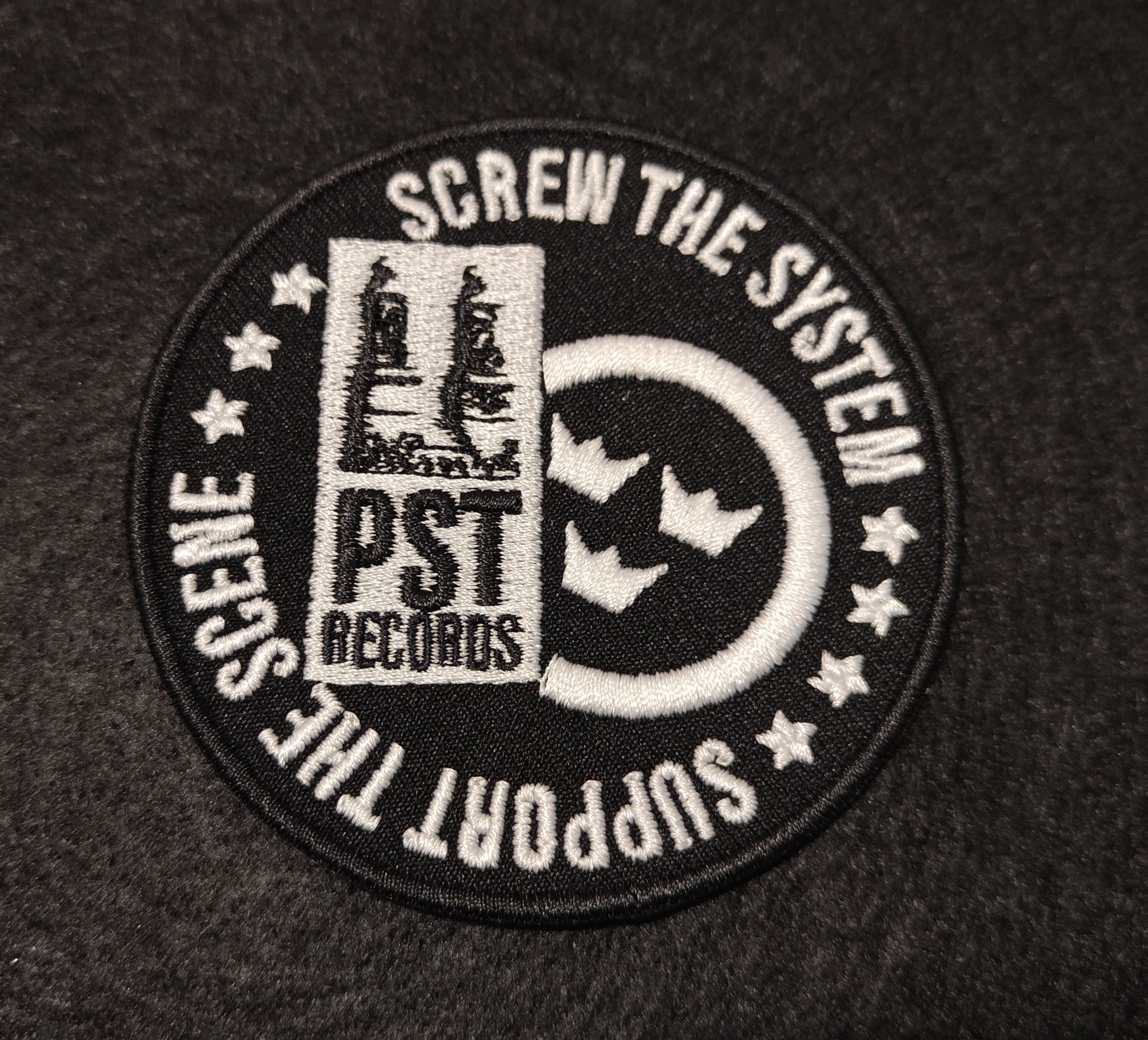 PST Records - Tygmärke