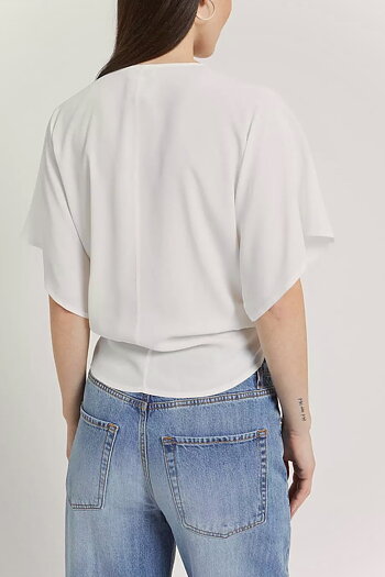 OttodÁme - Silk Blend Blouse  Latte