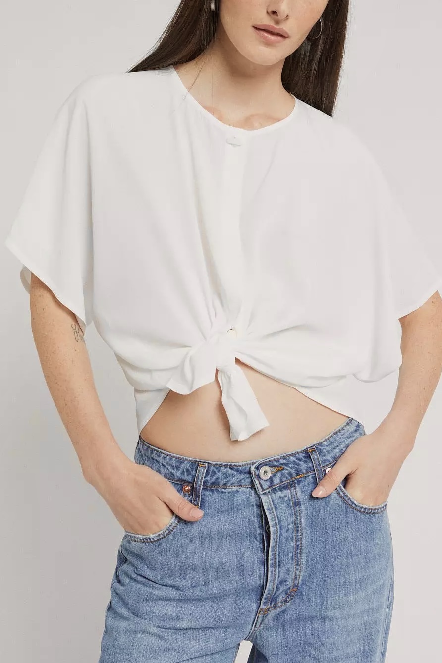 OttodÁme - Silk Blend Blouse  Latte - 3
