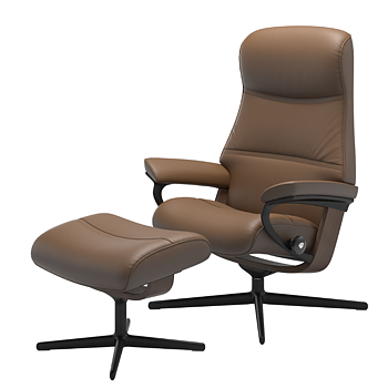 Philip Armchair + Footstool - Cross Base (several choices) - Stressless®