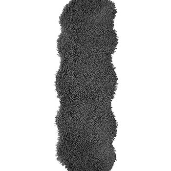Wooly Fårskinnsliknande fäll Grå