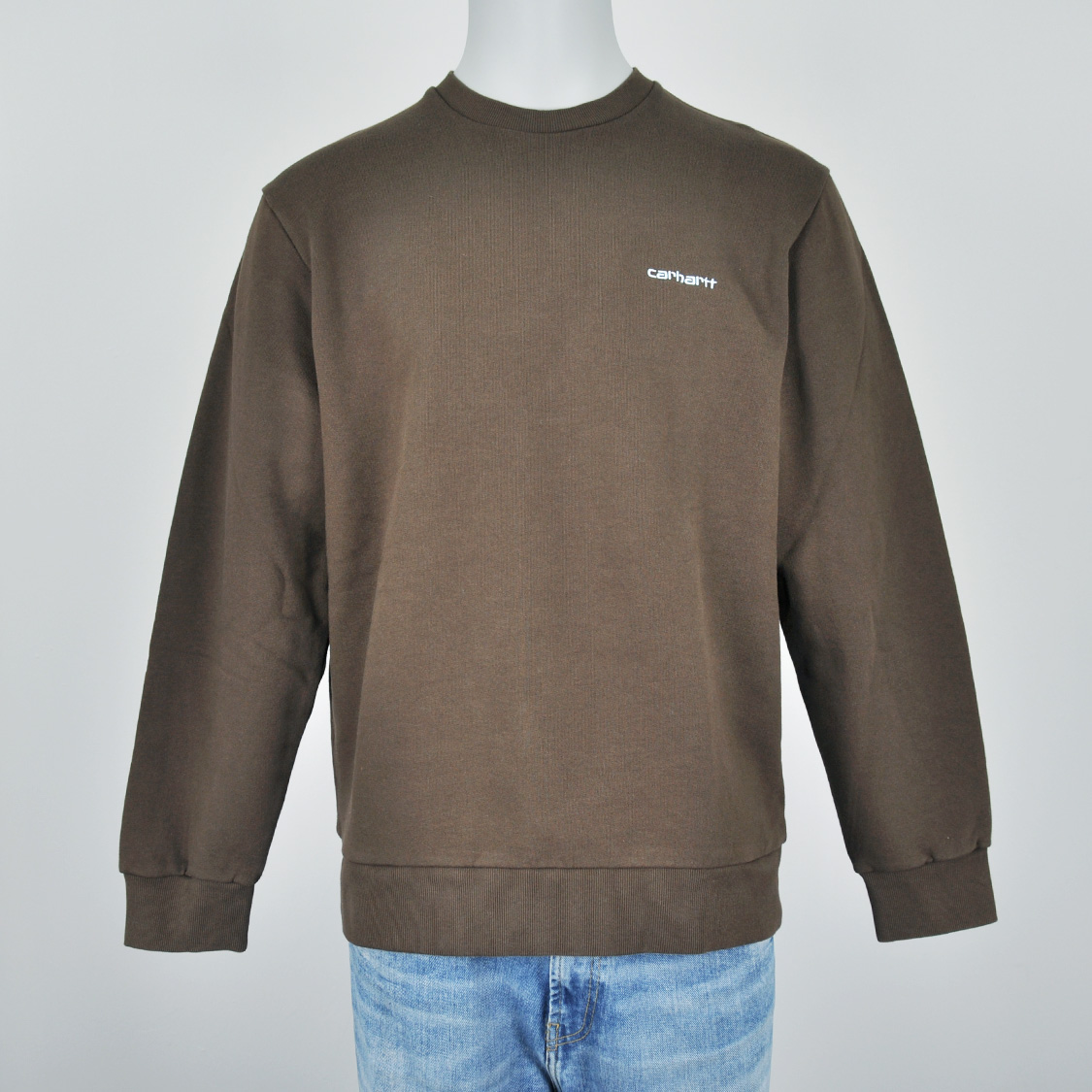 Carhartt WIP - Script Embroidery Sweatshirt Liberica/Air Sky