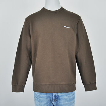 Carhartt WIP - Script Embroidery Sweatshirt Liberica/Air Sky