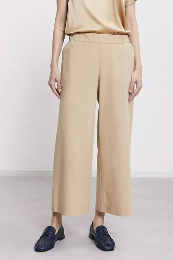OttodÁme -  Poplin Culottes Trousers Sabbia