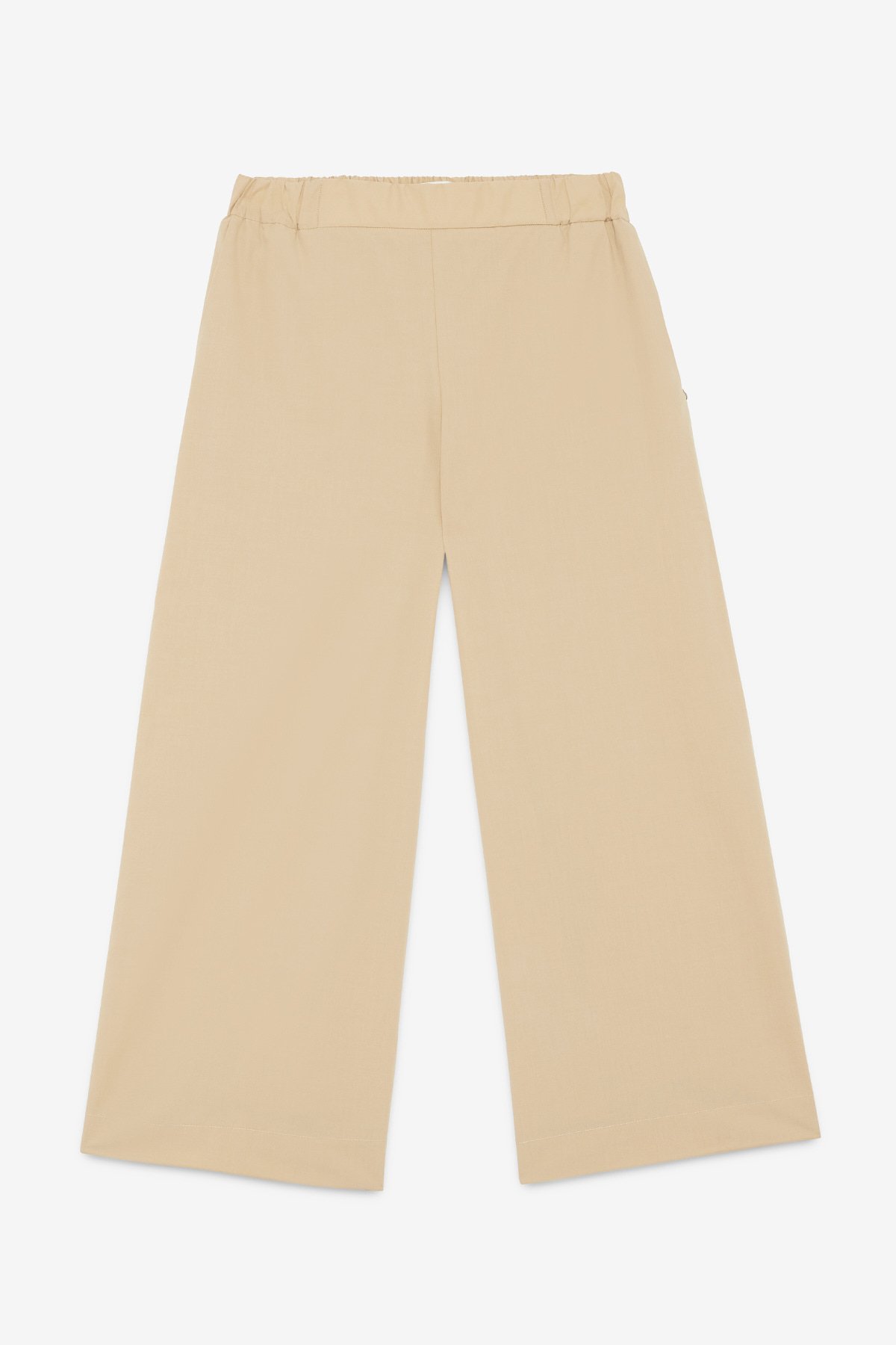 OttodÁme -  Poplin Culottes Trousers Sabbia - 5