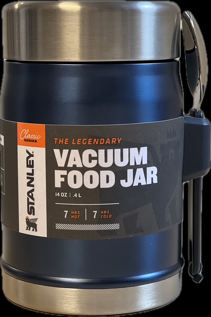 Mattermos 0,4l med sked Blå Stanley