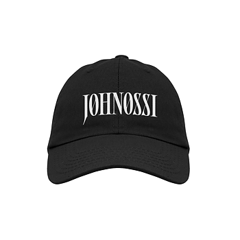 JOHNOSSI - CAP, LOGO (BLACK)