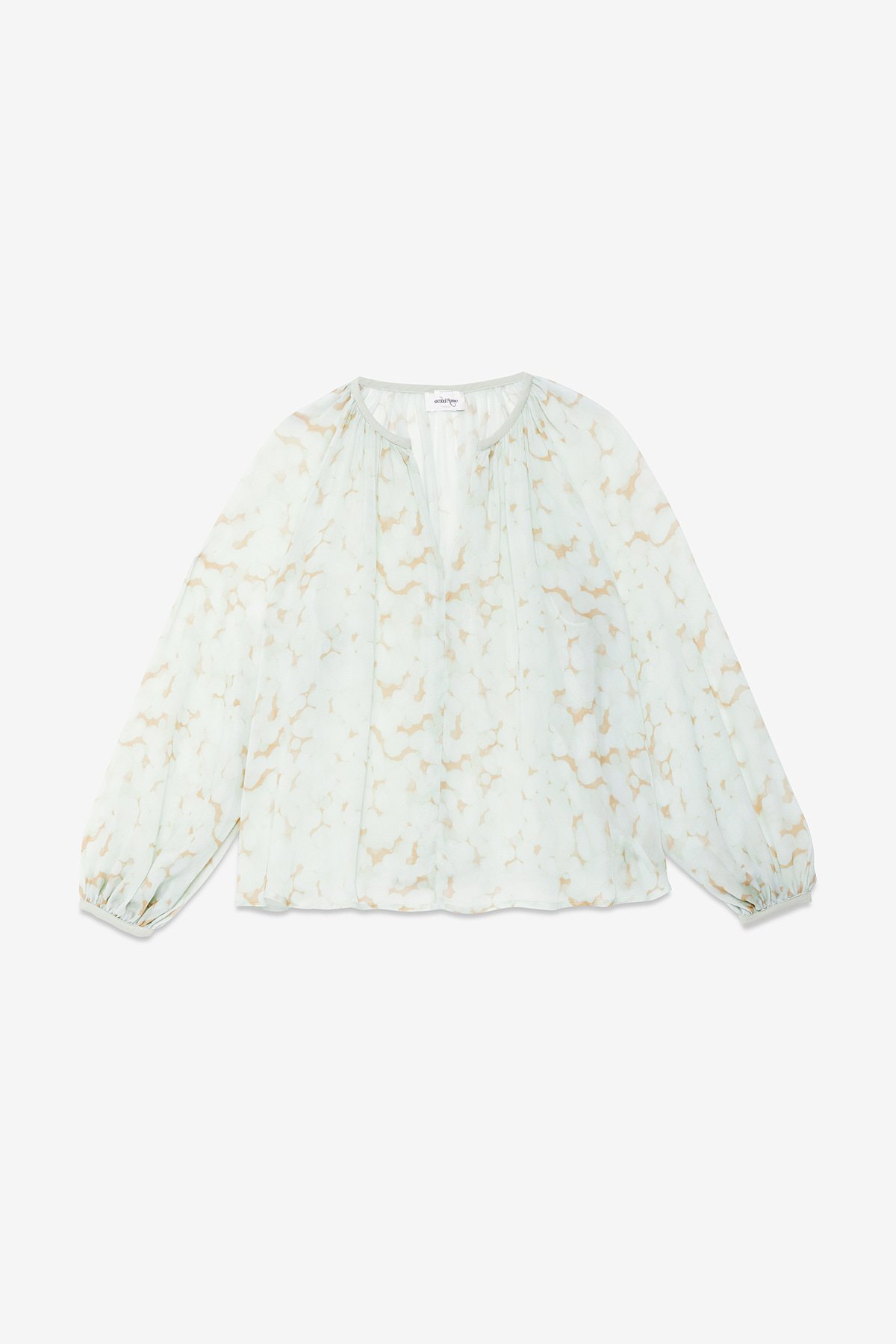 OttodÁme -  Viscose Blouse Mint / Sabbia - 5