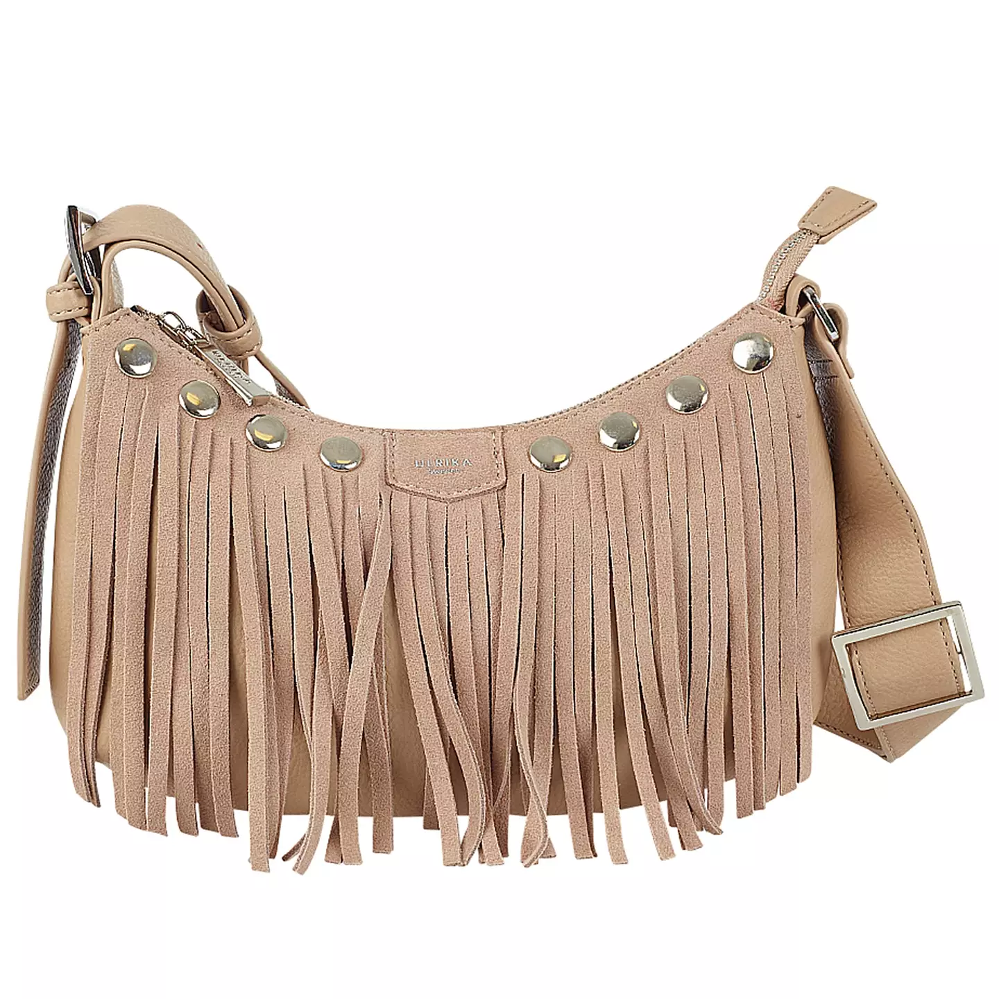 Ulrika Design - Fringes Crossbody Bag Beige