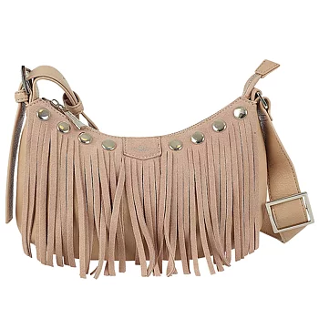 Ulrika Design - Fringes Crossbody Bag Beige