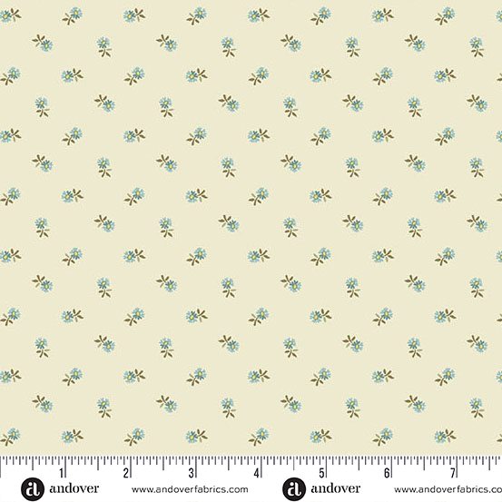 Dahlia Pincushion Flower Linen