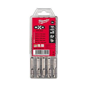 Milwaukee HAMMARBORR SDS+ MX4 SET 5P