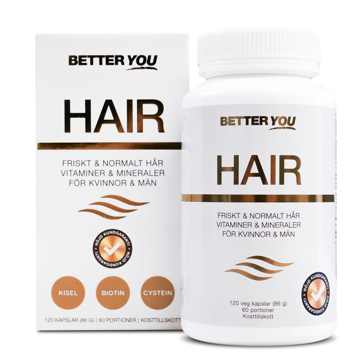 Hair 120 kapslar - Better You