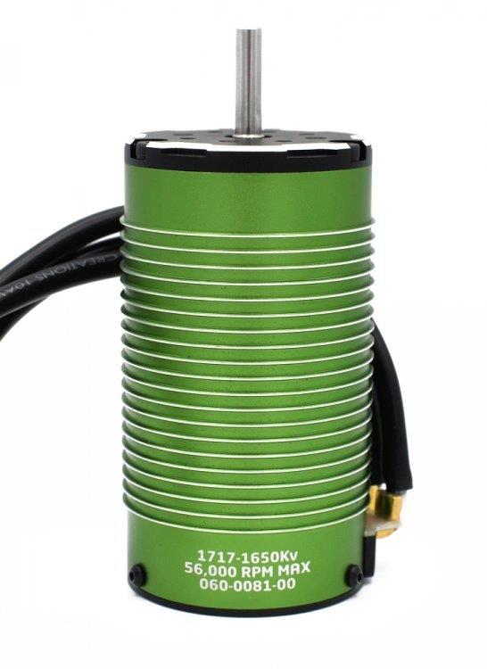 Castle Motor Sensor Inrunner 4-polig 1717-1650KV 1/8-1/6 - 2