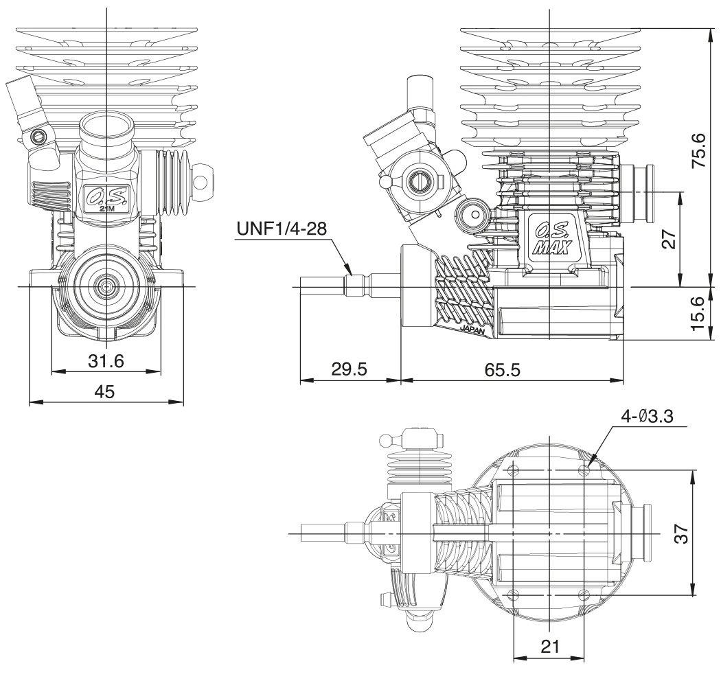 OS MAX-R21 V.2 Combo Set - 9
