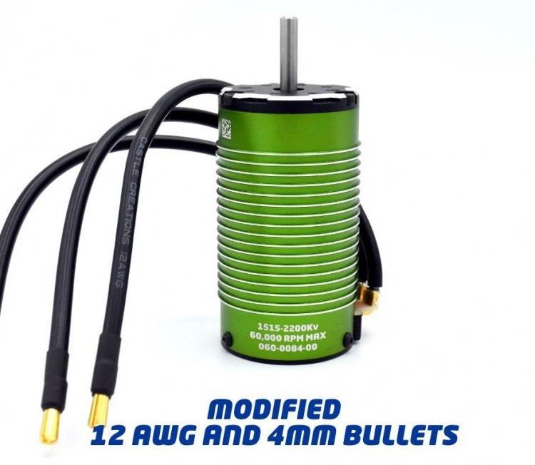 Castle Motor Sensor Inrunner 4-polig 1515-2200KV 2-6S 1/8