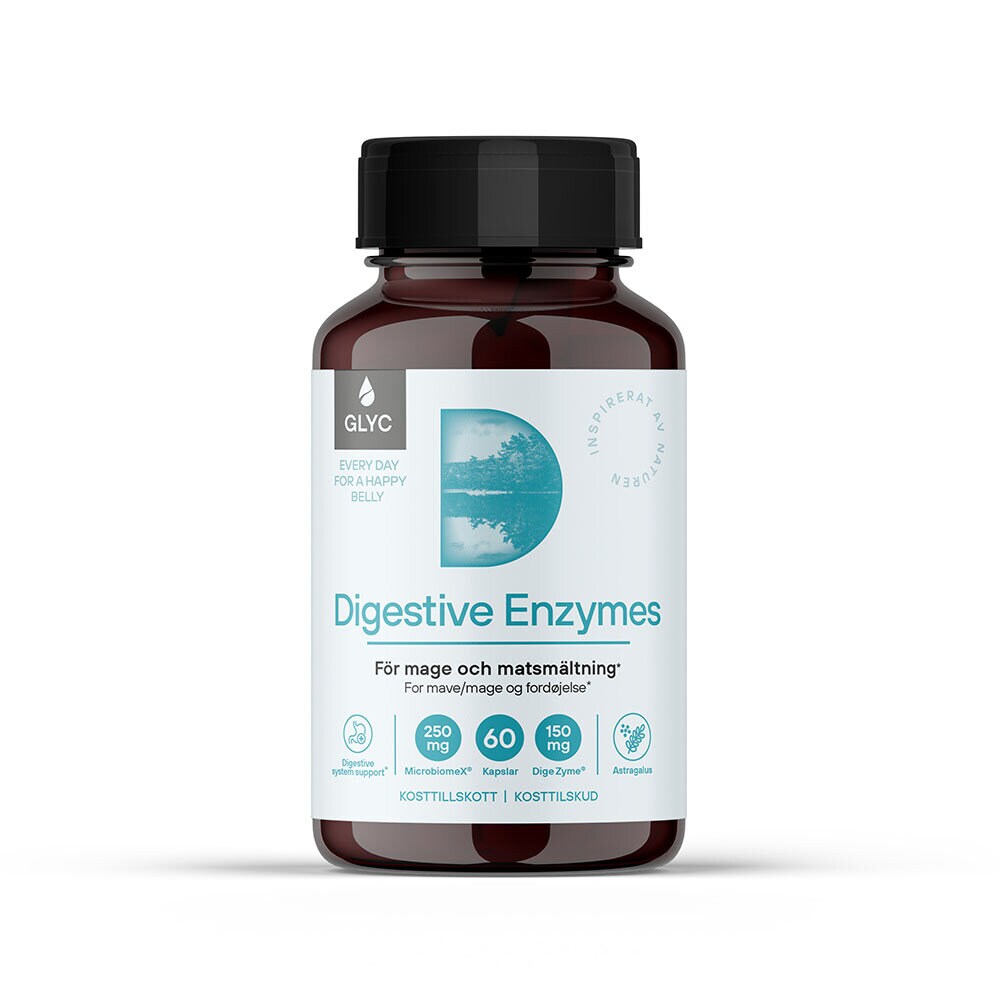 Digestive Enzymes 60 kapslar Glyc
