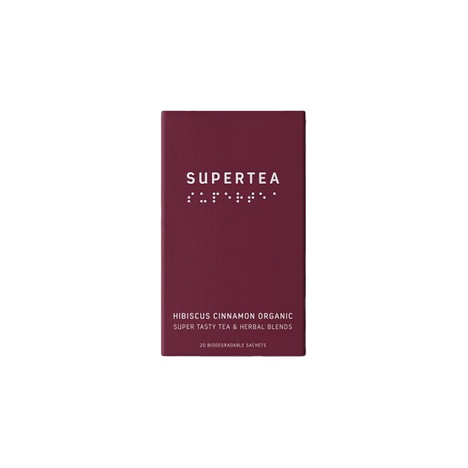 Supertea Hibiscus Cinnamon Organic 20 påsar