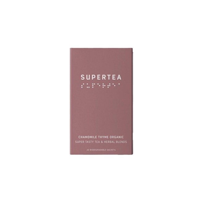 Supertea Chamomile Thyme Organic 20 påsar