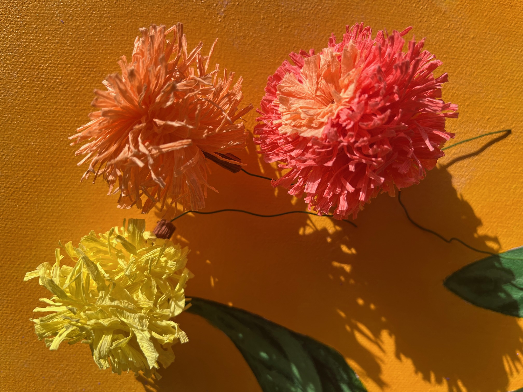 FULLBOKAD Here comes the sun -  AW-workshop i solig pappersflora hos The Shore 11/4, - 6
