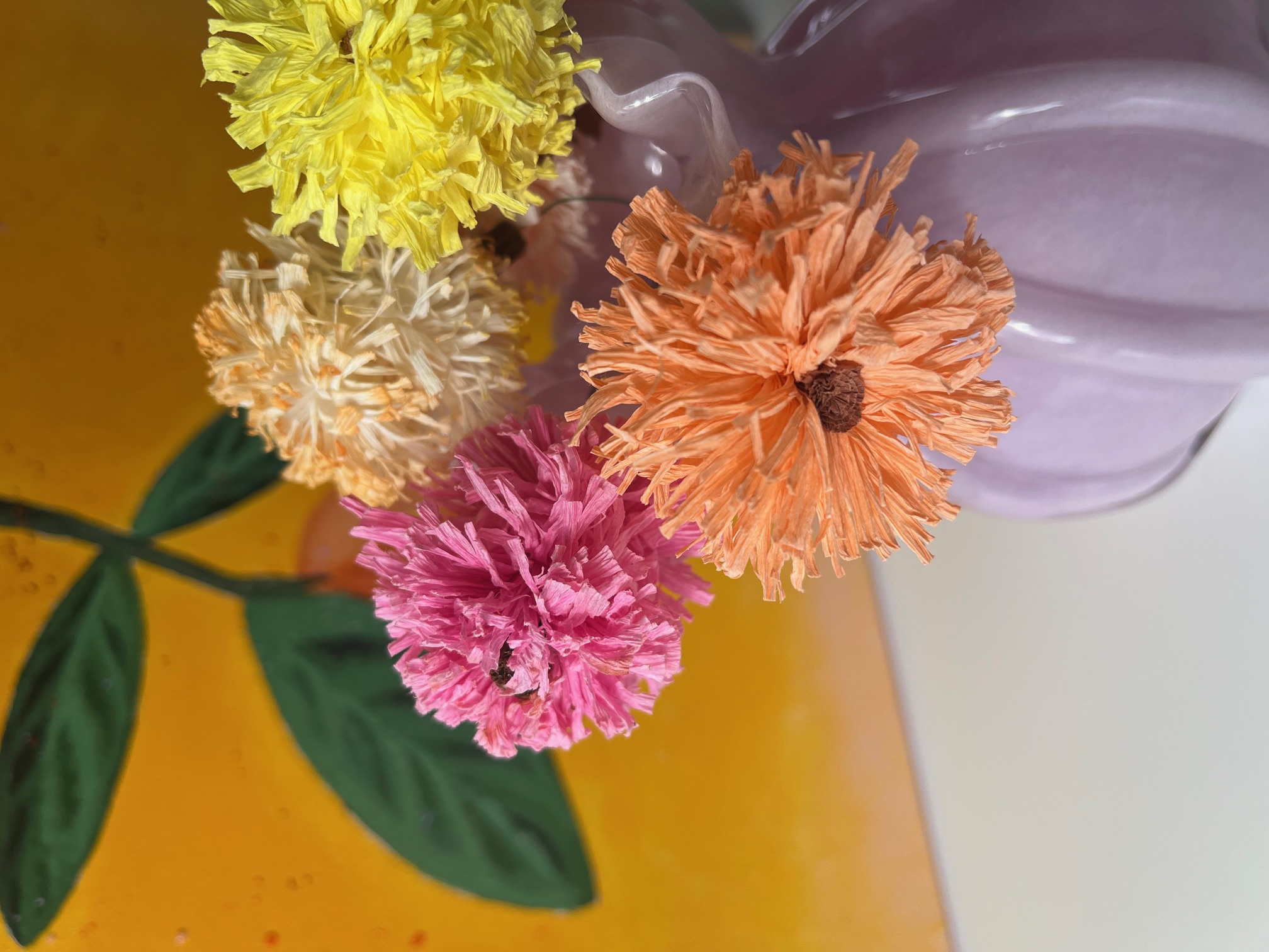 FULLBOKAD Here comes the sun -  AW-workshop i solig pappersflora hos The Shore 11/4, - 3