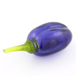 Gunnel Sahlin (Frutteria 1989) Colorful Plum Sculpture 11 cm  (2)