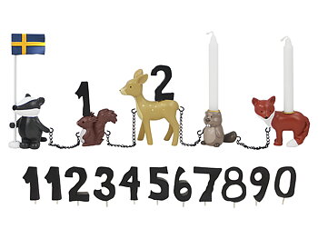 Kids By Friis - Födelsedagståg, Skogens djur