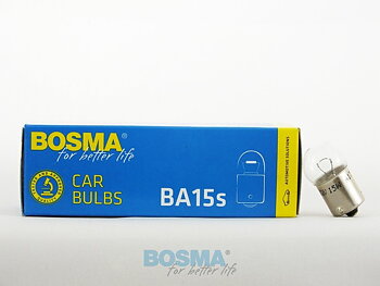 Hehkulamppu Bosma BA15S 12V 5W