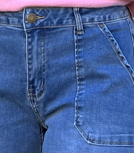 Toxik Stretchjeans Rak Ljus - 5