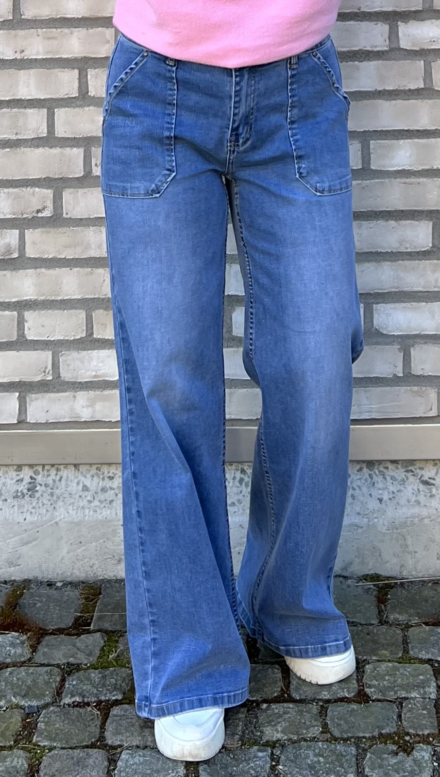 Toxik Stretchjeans Rak Ljus