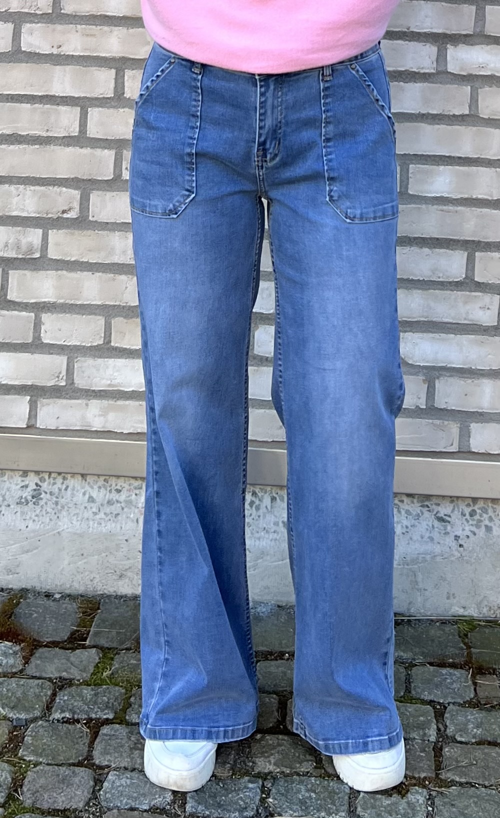Toxik Stretchjeans Rak Ljus - 4