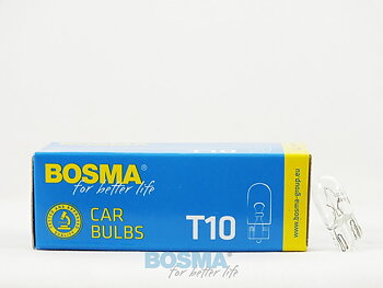 Lyspære Bosma T10 12V 5 W