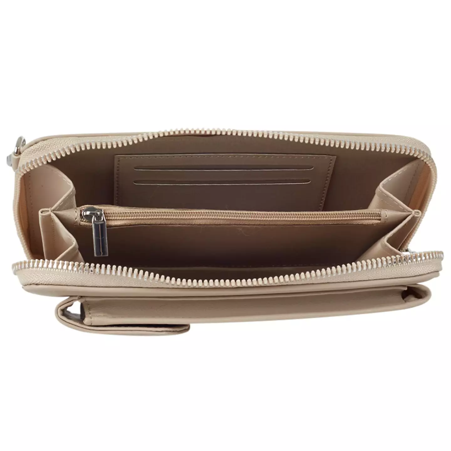 Ulrika Design - Mobil Bag Beige Silver Metal - 3