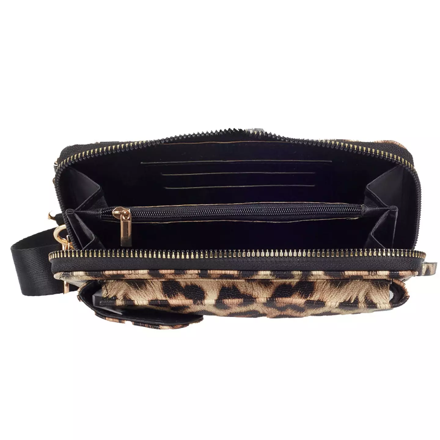 Ulrika Design - Mobil Bag Leopard Gold Metal - 3