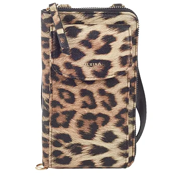 Ulrika Design - Mobil Bag Leopard Gold Metal
