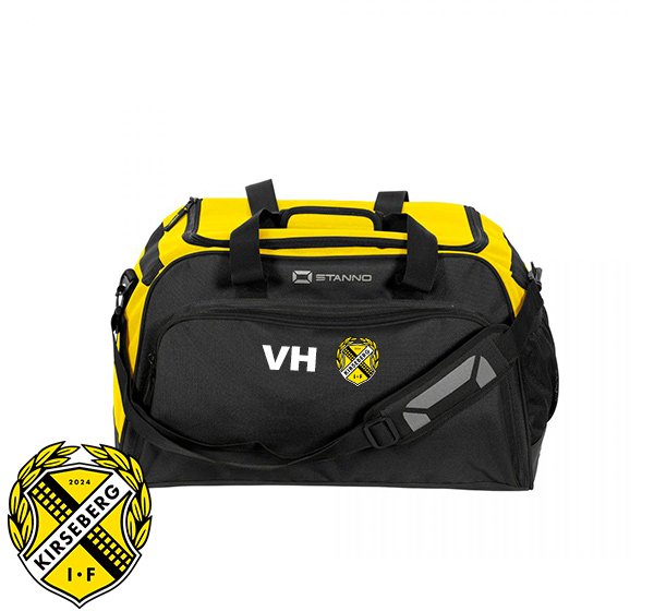Kirseberg IF - Stanno Merano Bag black / yellow (BESTÄLLNINGSVARA) - 2