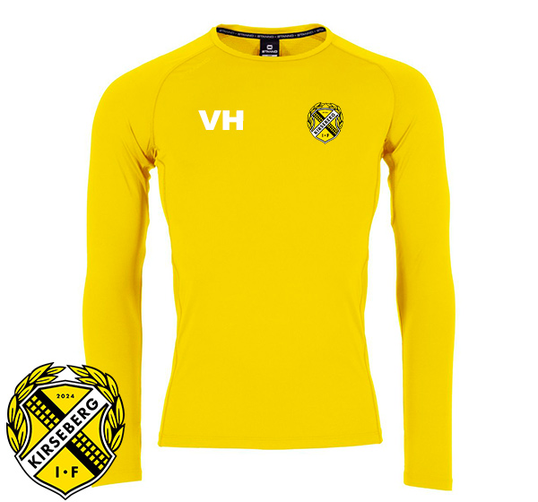 Kirseberg IF - Stanno Baselayer Long Sleeve Core yellow (Beställningsvara)