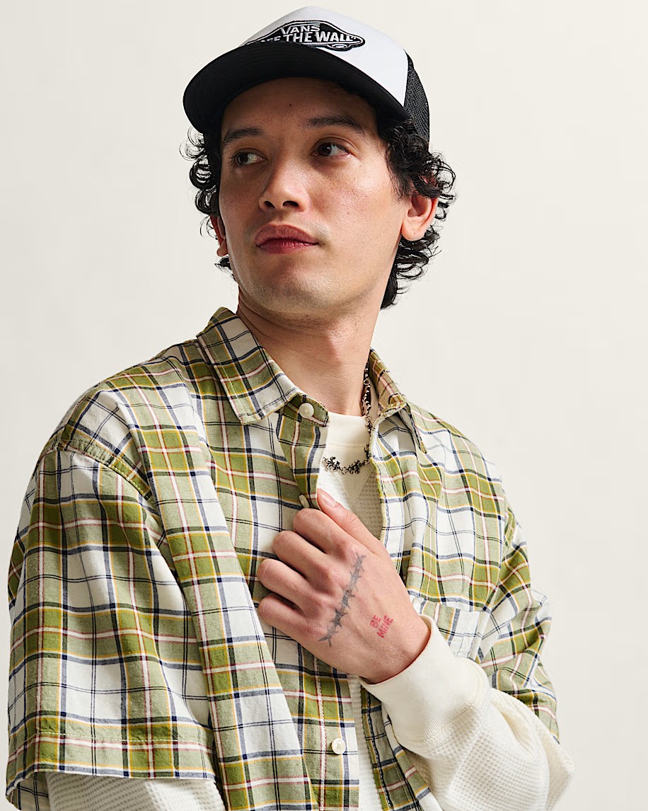Vans Classic Patch Trucker Keps Black/White - 3