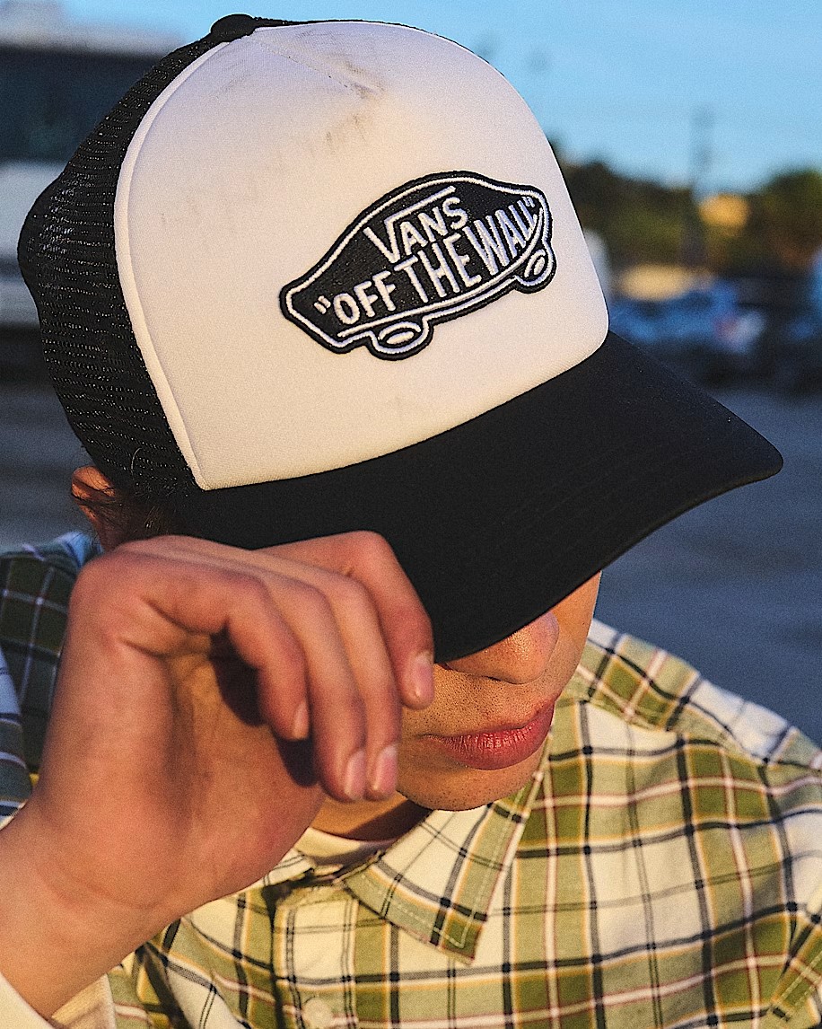 Vans Classic Patch Trucker Keps Black/White - 5