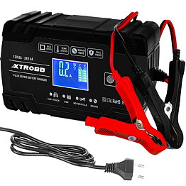 Bilbatteriladdare med reparationsfunktion