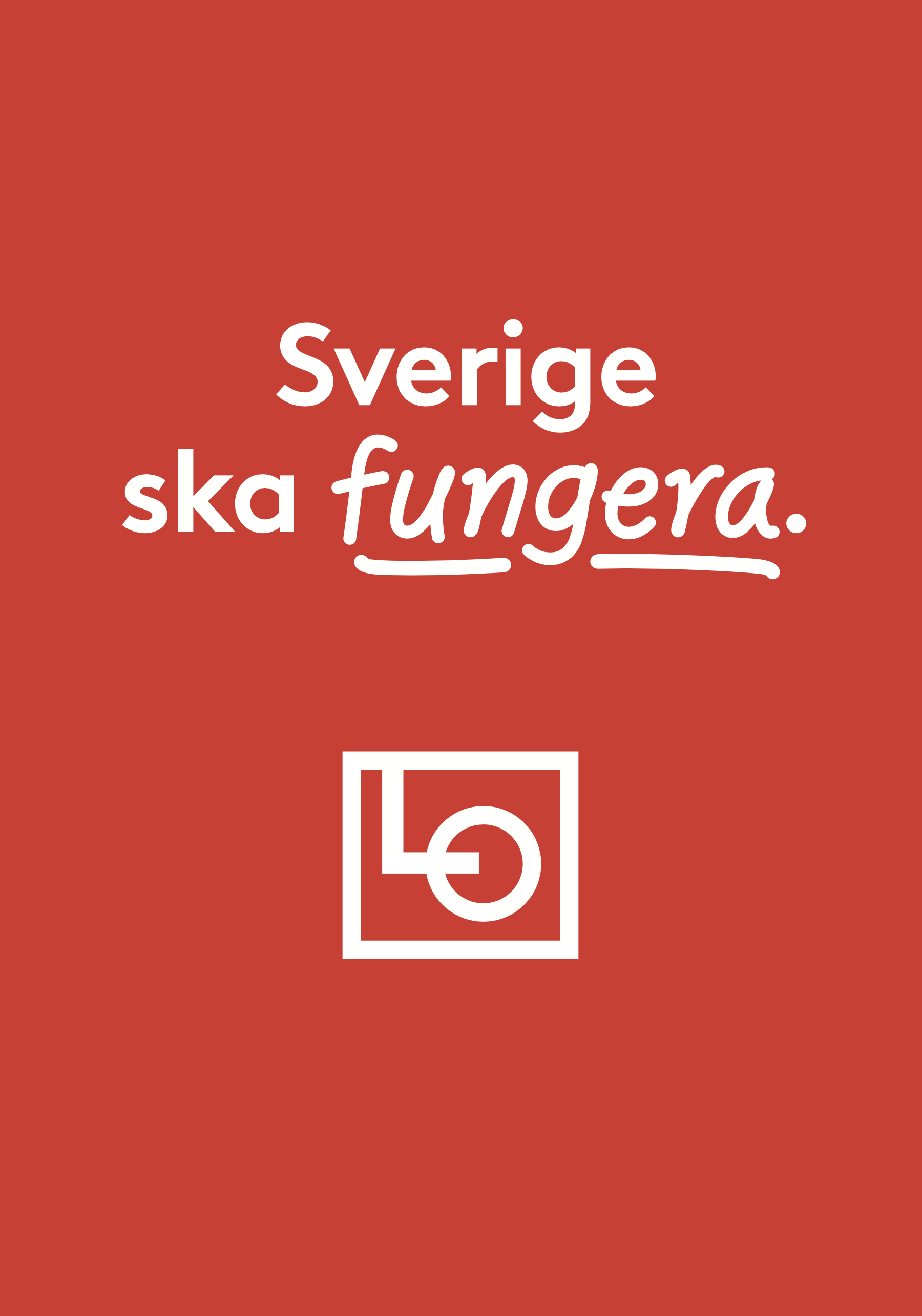 Flyer A5 - Sverige ska fungera
