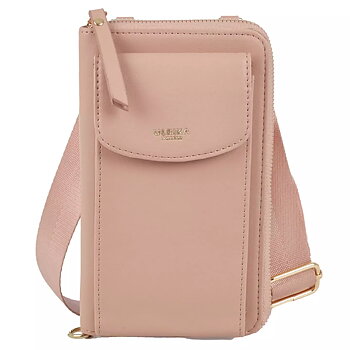 Ulrika Design - Mobil Bag Rosa Silver Metal