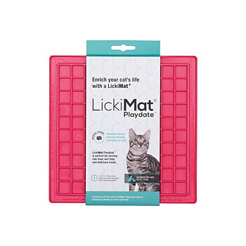 LickiMat Classic Playdate Slow Feeder - Pink
